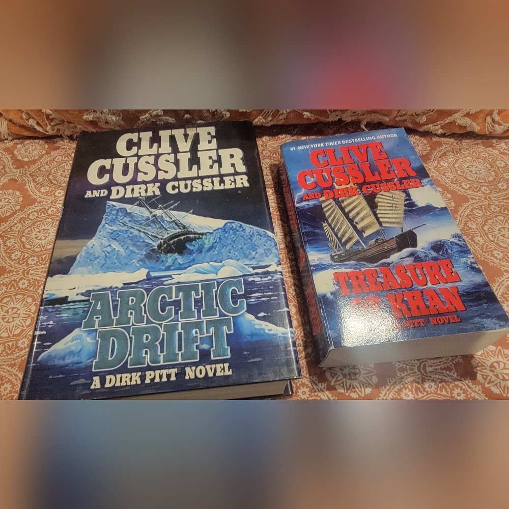 Clive Cussler Book Set